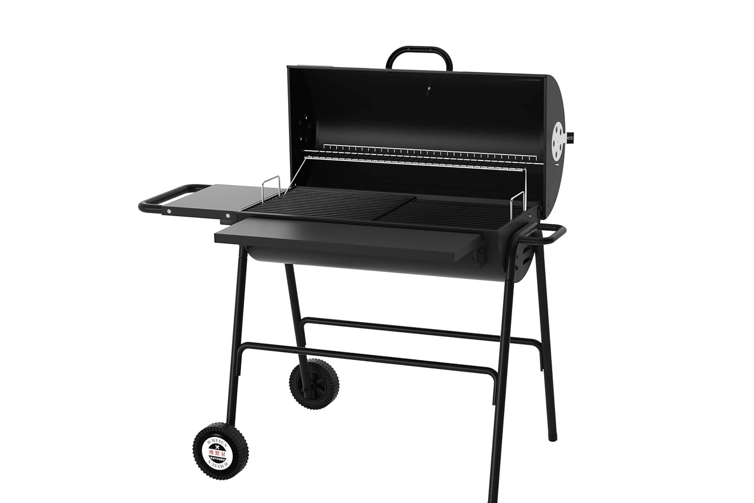 Xocial Oil Drum Charcoal BBQ Grill