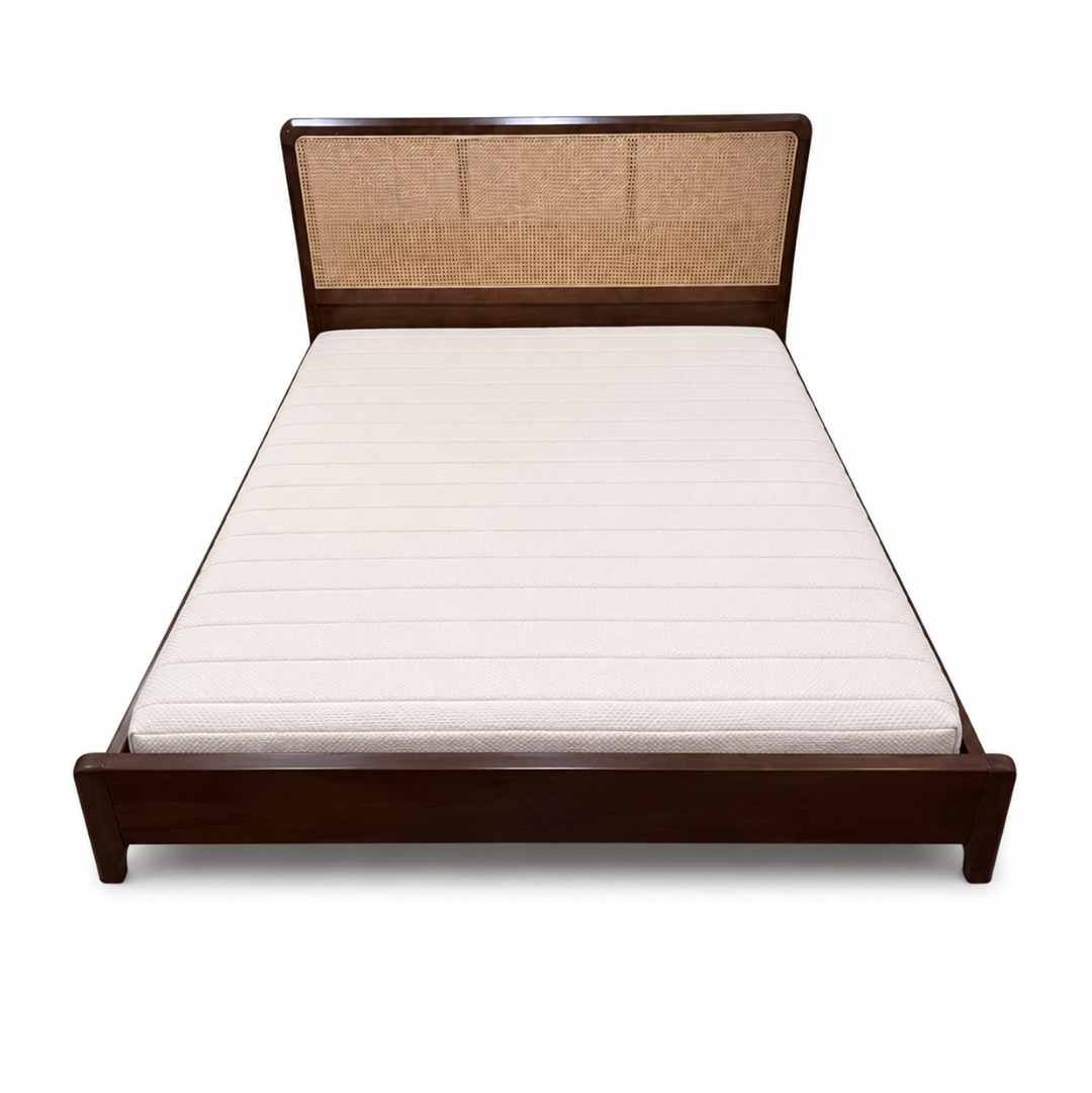 Rattan Wood Bed
