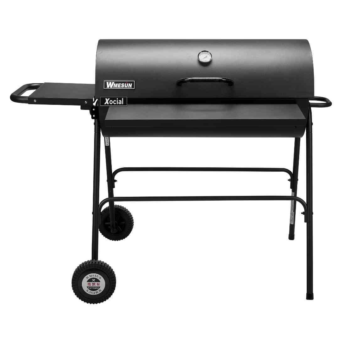 Xocial Oil Drum Charcoal BBQ Grill