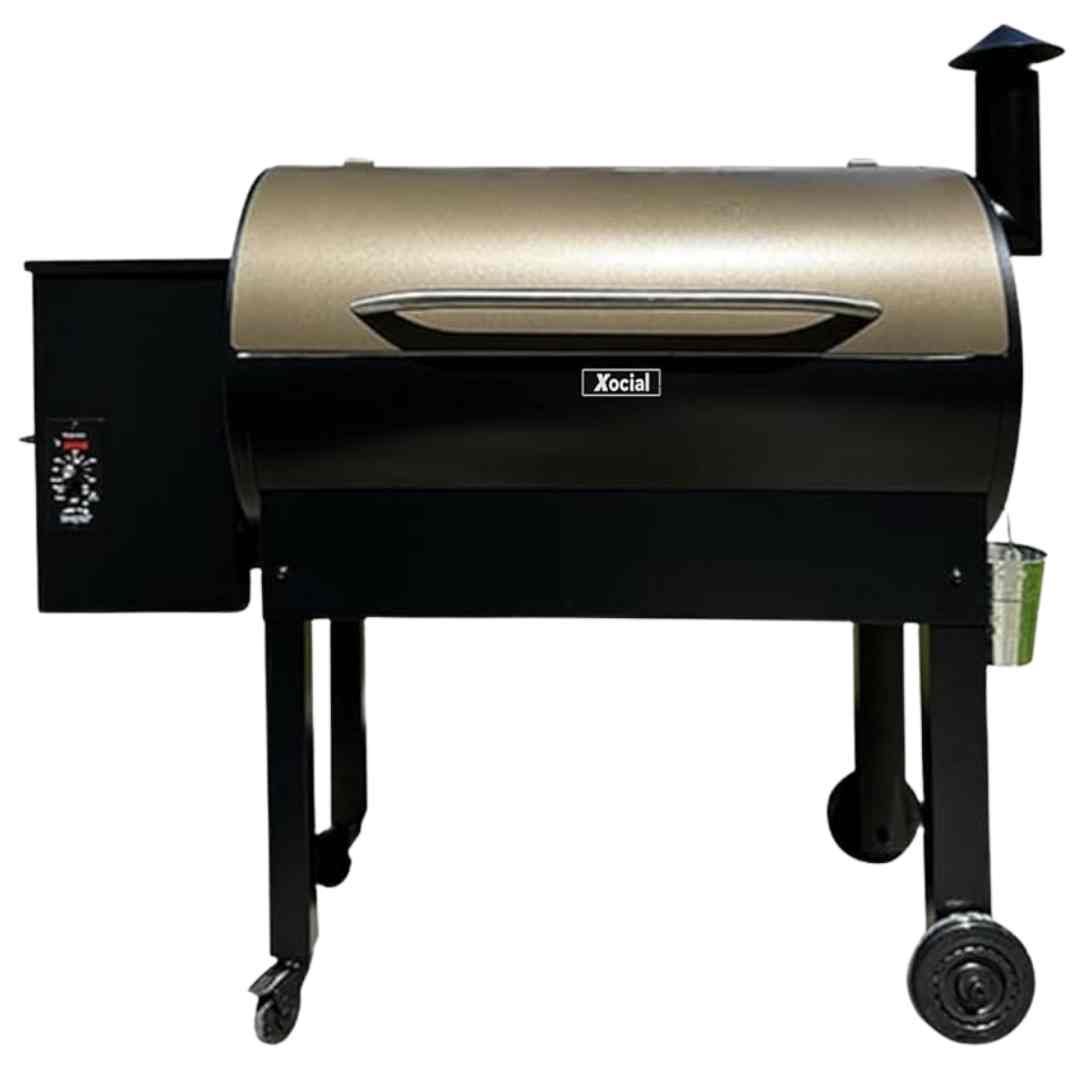 Smoker/BBQ Wood Pellet Smoker – Xocial – for outdoors Backyard, Garden & Patio